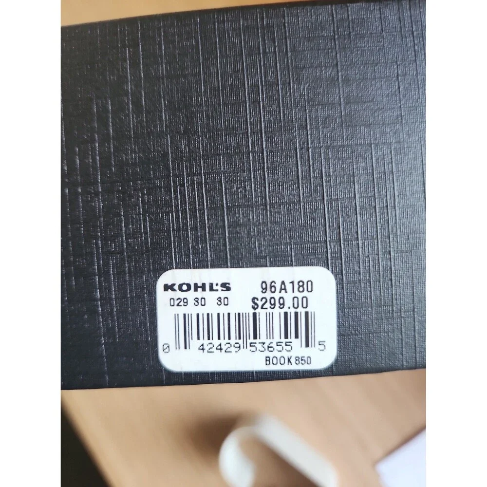 Bulova Black Leather Strap Watch w/ Original Box